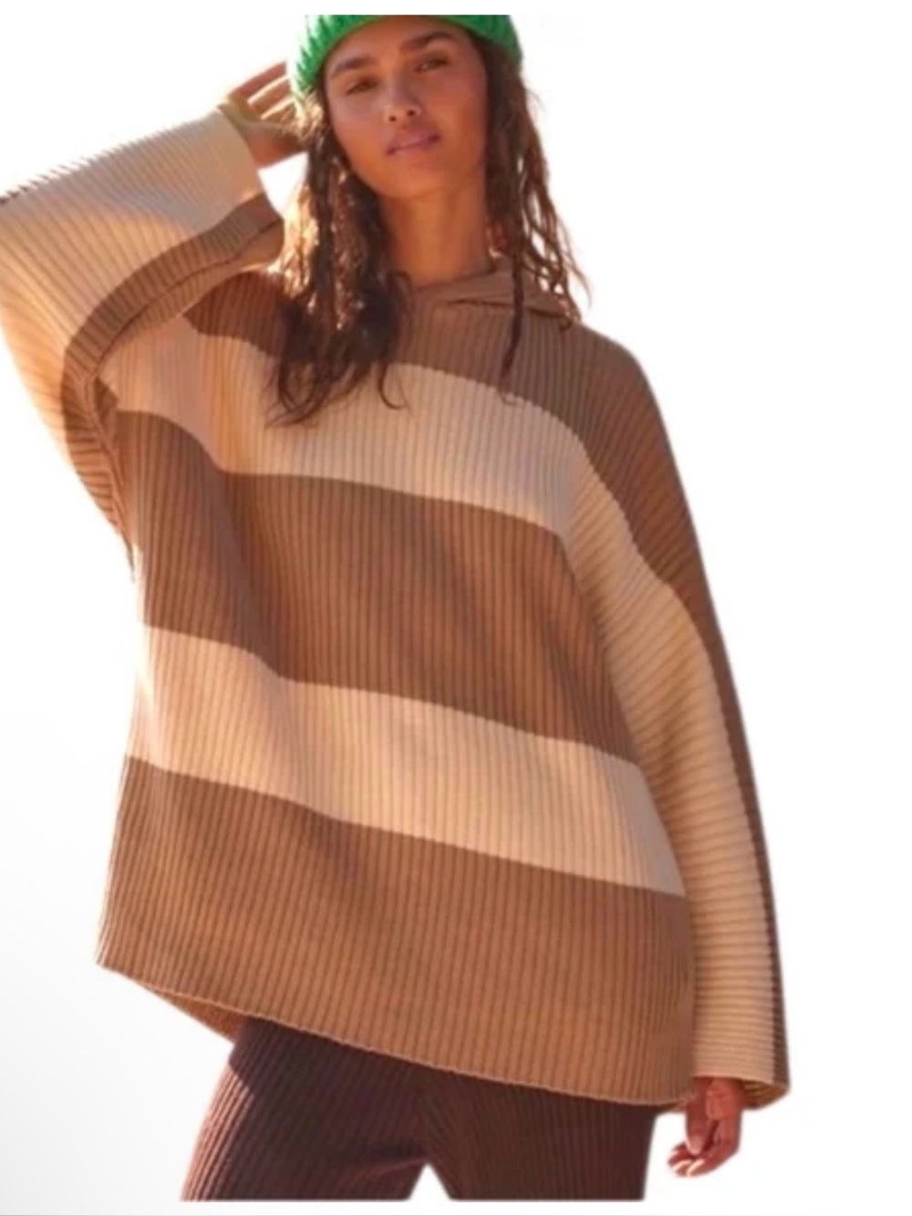 New! Free People hooded sweater